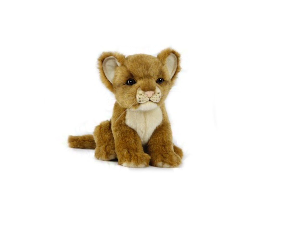 Brown Jaguar Cub Plush