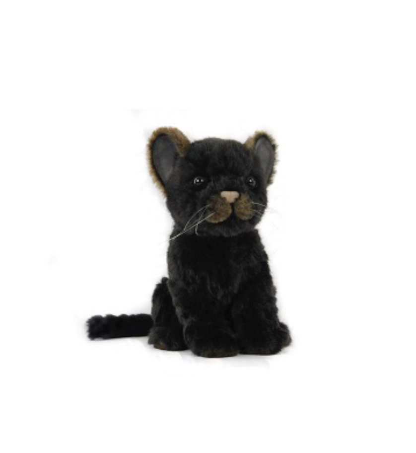 Black Jaguar Cub Plush