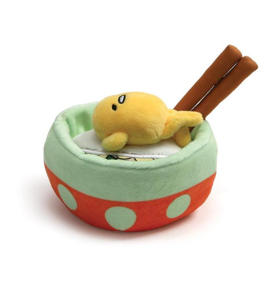 Gudetama Noodle Bowl Plush